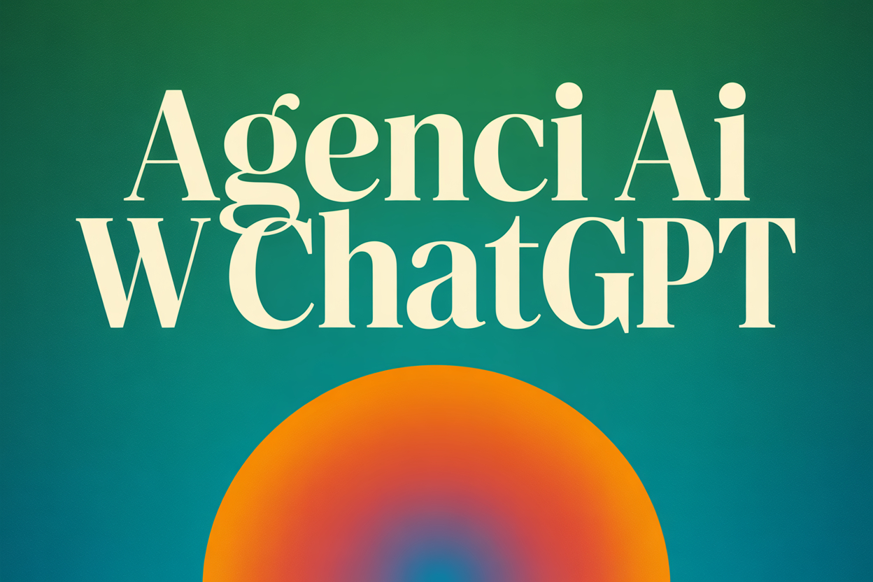 ChatGPT – jak rozpocząć pracę z Agentem AI?