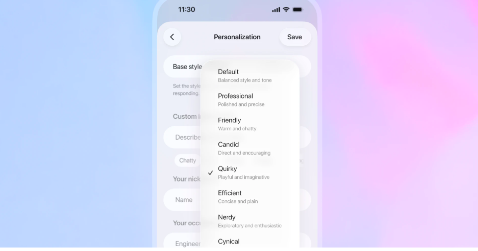 chatgpt 5.1 test - source: OpenAI